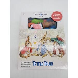 Peter Rabbit - Tattle Tales Storybook with 4 Figures
